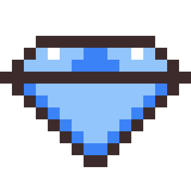 Diamond pixel art, 16×16 color by number